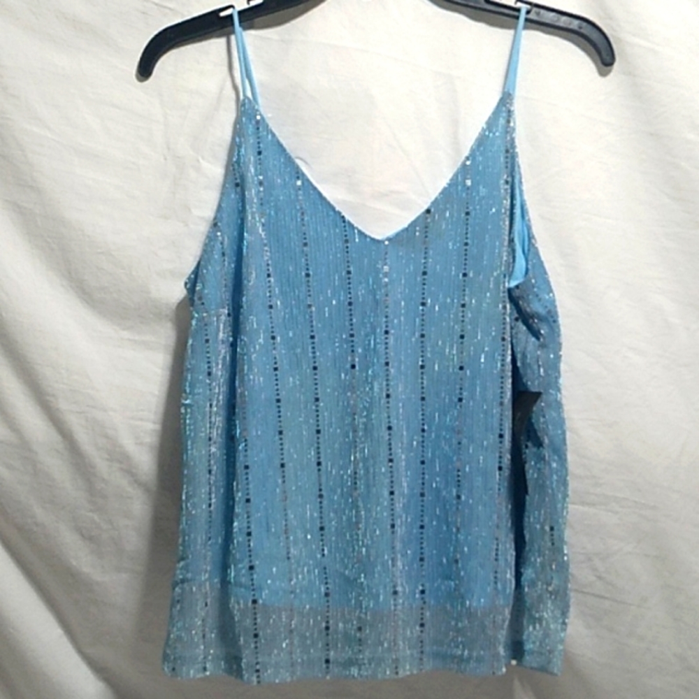 NWT Sweet Rain Apparel Bling Tank Sz.M